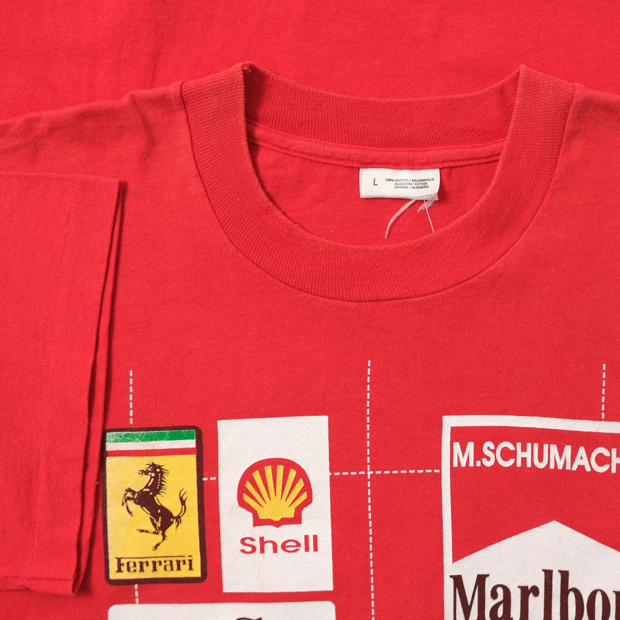 Vintage Michael Schumacher T-Shirt Large 