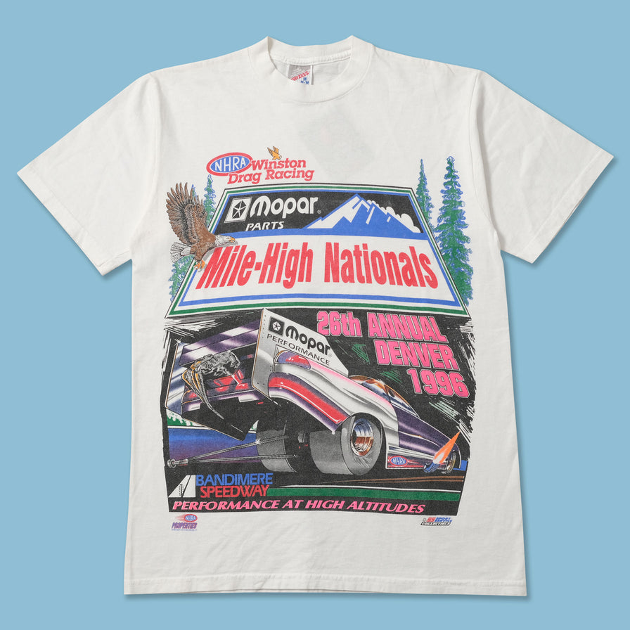 1996 Mile High Nationals Racing T-Shirt Medium 