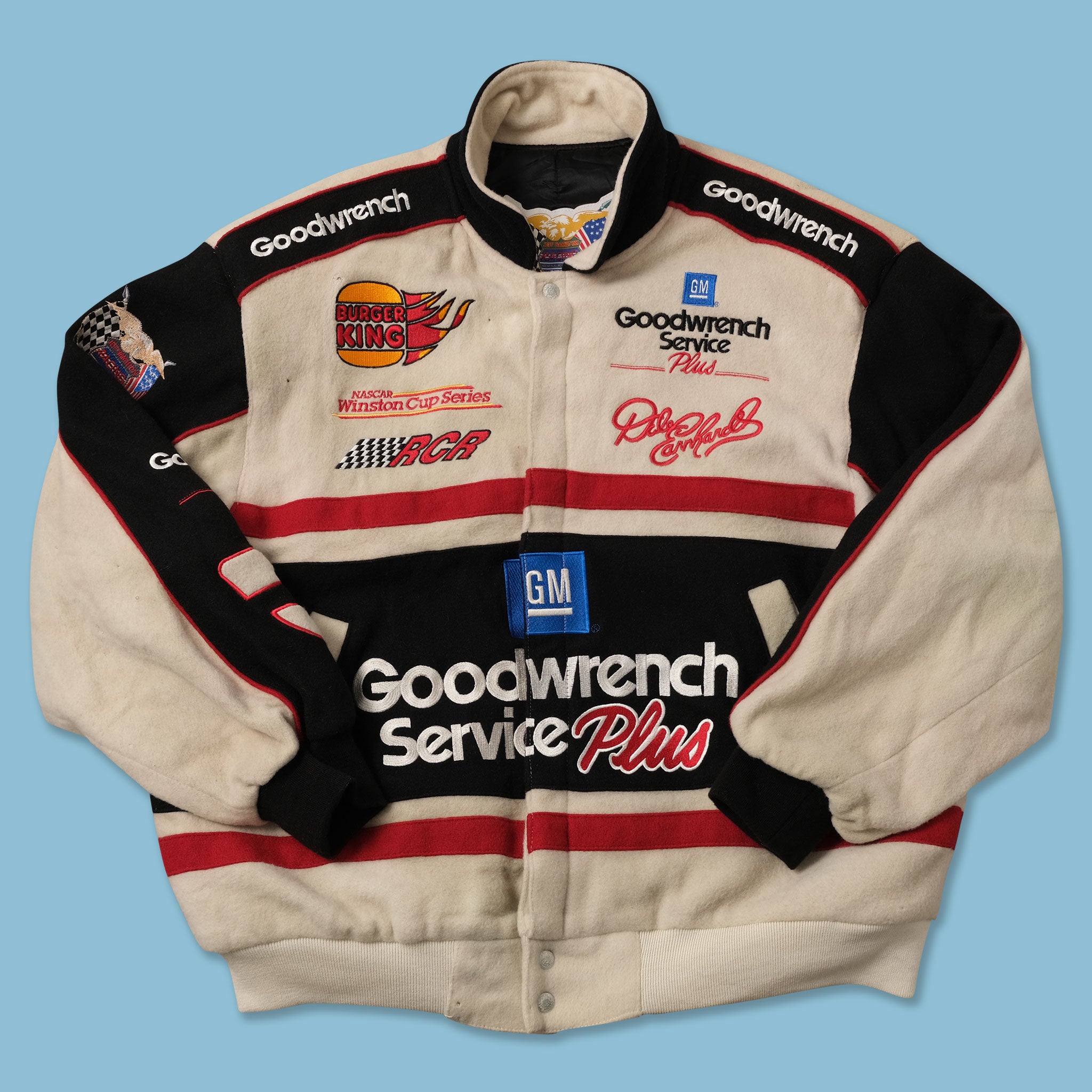Vintage Dale Earnhardt Racing Jacket XXL Double Double Vintage