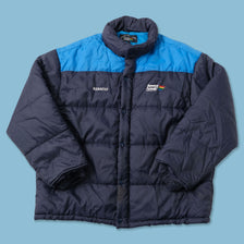 Vitnage Benetton Formula 1 Racing Puffer Jacket XXL 