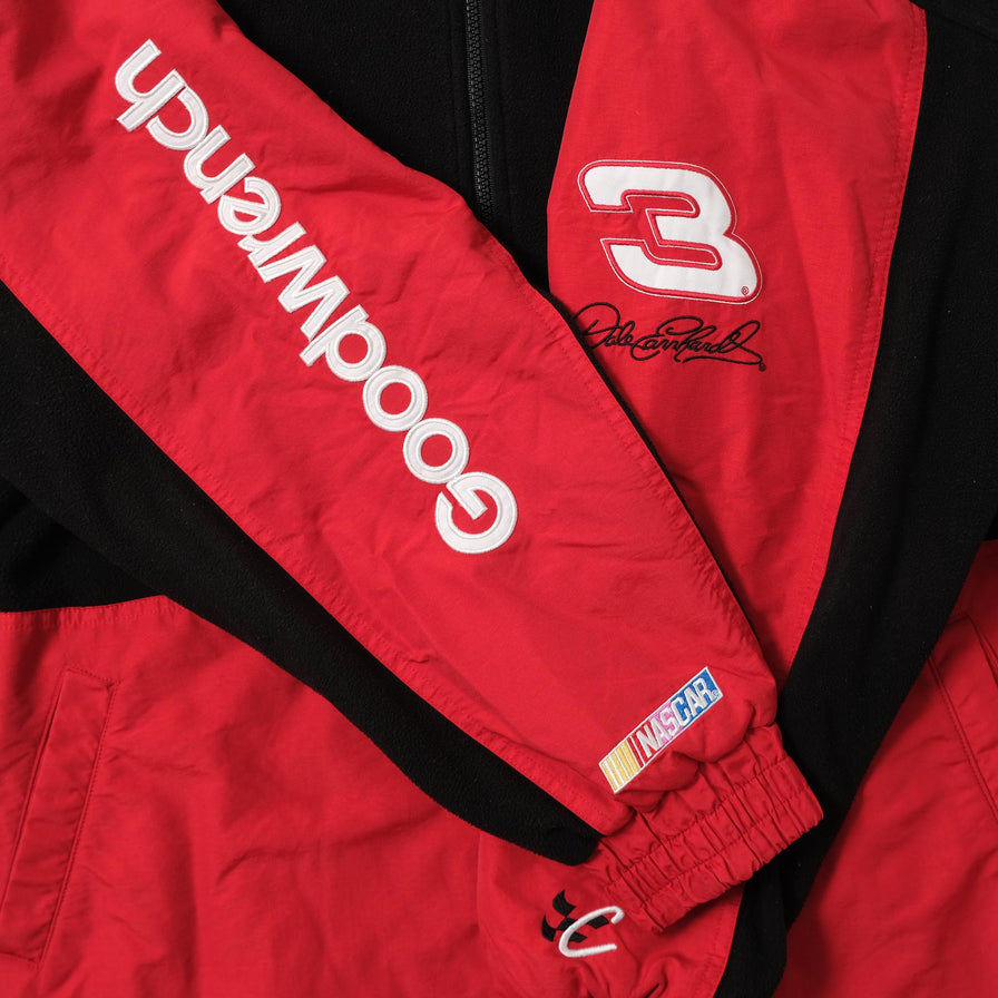 Vintage Dale Earnhardt Racing Fleece Jacket XXL 