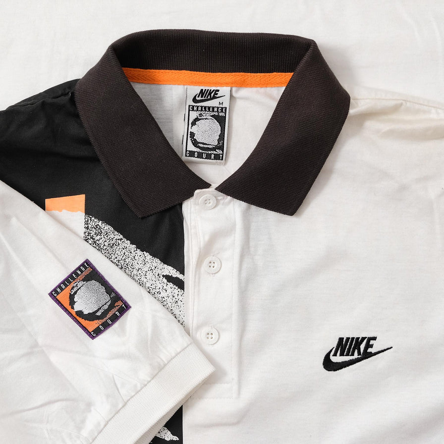 Vintage DS Nike Challenge Court Polo Medium 