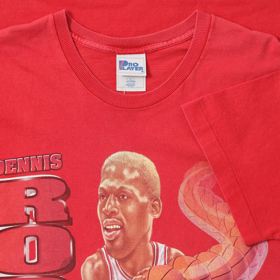 Vintage Pro Player Dennis Rodman T-Shirt Large | Double