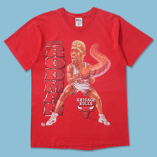 Vintage Pro Player Dennis Rodman T-Shirt Large 