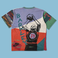 Vintage Nike Hoop Heroes Charles Barkley T-Shirt Large 