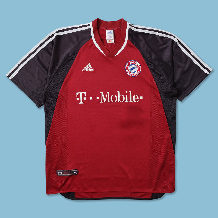 2002 adidas FC Bayern Jersey Large 
