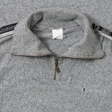 Vintage Champion Q-Zip Sweater Medium 
