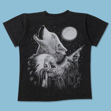 Vintage Wolves T-Shirt Small 