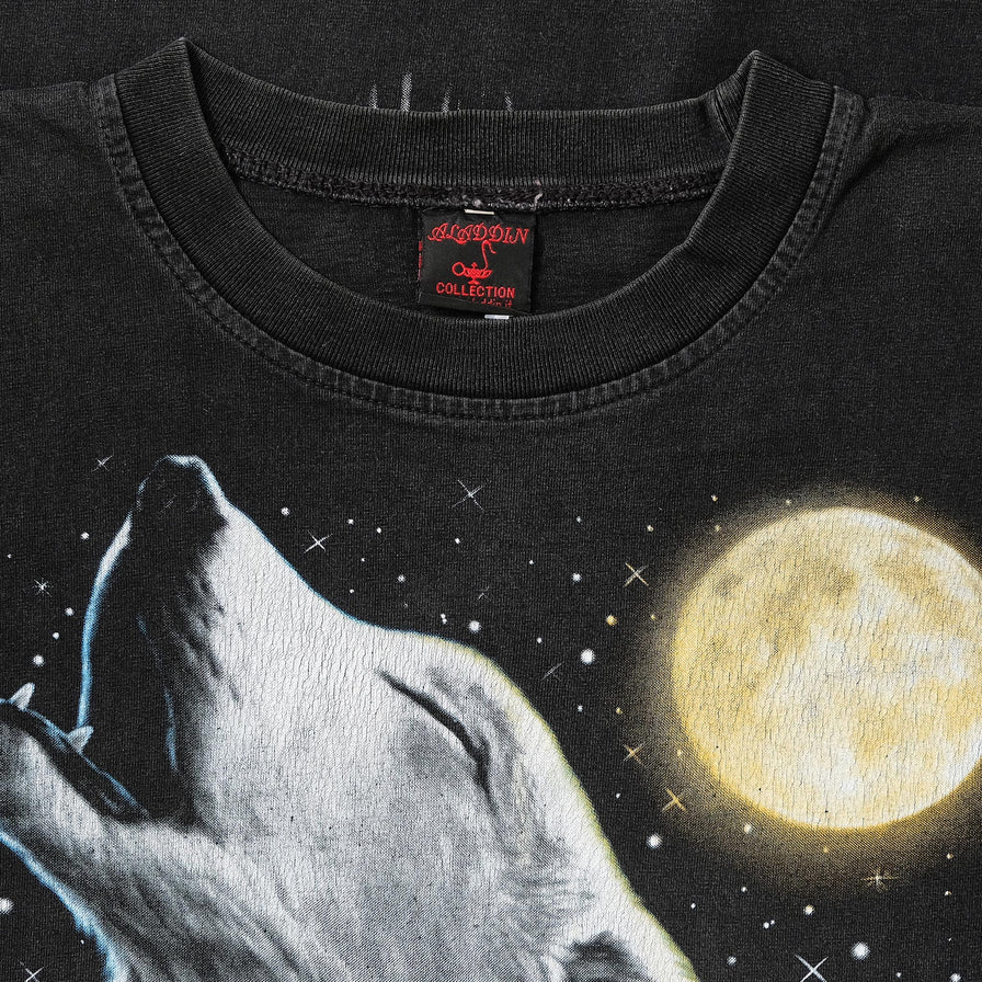 Vintage Wolves T-Shirt Small 
