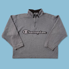 Champion Q-Zip Sweater Small 
