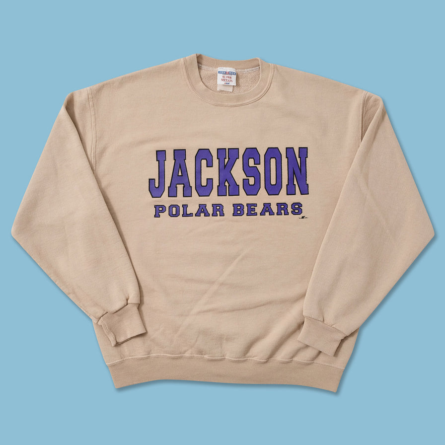Vintage Jackson Polar Bears Sweater Medium 