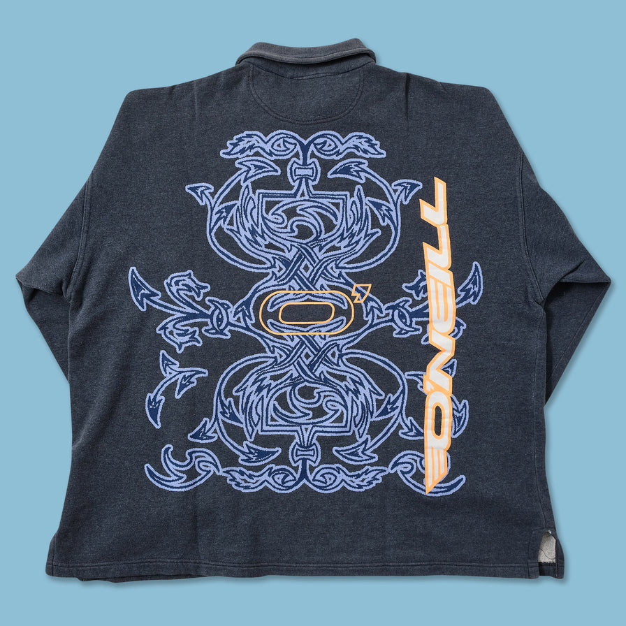 Vintage O'Neill Q-Zip Sweater XLarge 