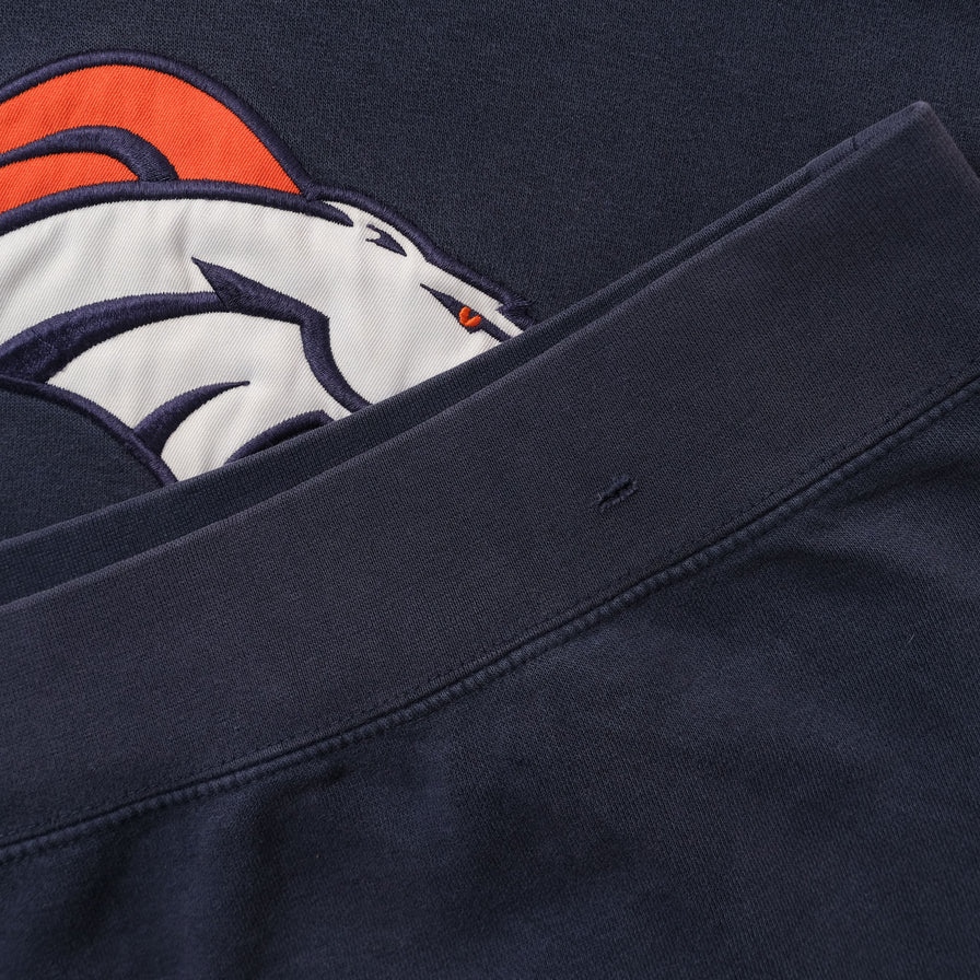 Vintage Denver Broncos Hoody XLarge 