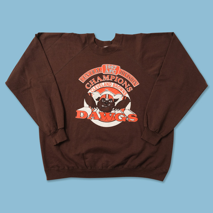 Vintage Cleveland Browns Sweater Large 