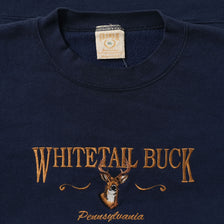 Vintage Whitetail Buck Sweater XLarge