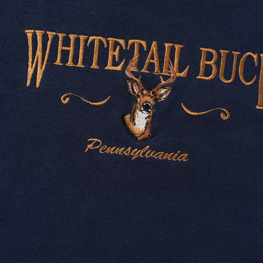 Vintage Whitetail Buck Sweater XLarge 