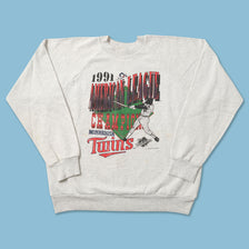 Vintage 1991 Minnesota Twins Sweater XLarge 