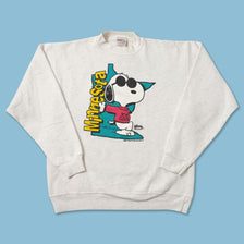 Vintage Snoopy Sweater Large 