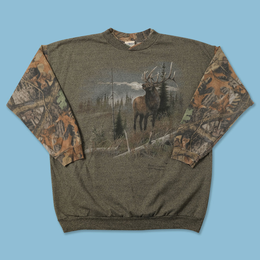 Vintage Deer Sweater XXLarge 