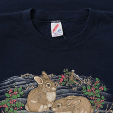 Vintage Bunny Sweater XLarge 