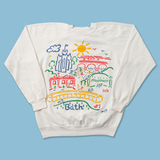 Vintage Drawing Sweater Large 