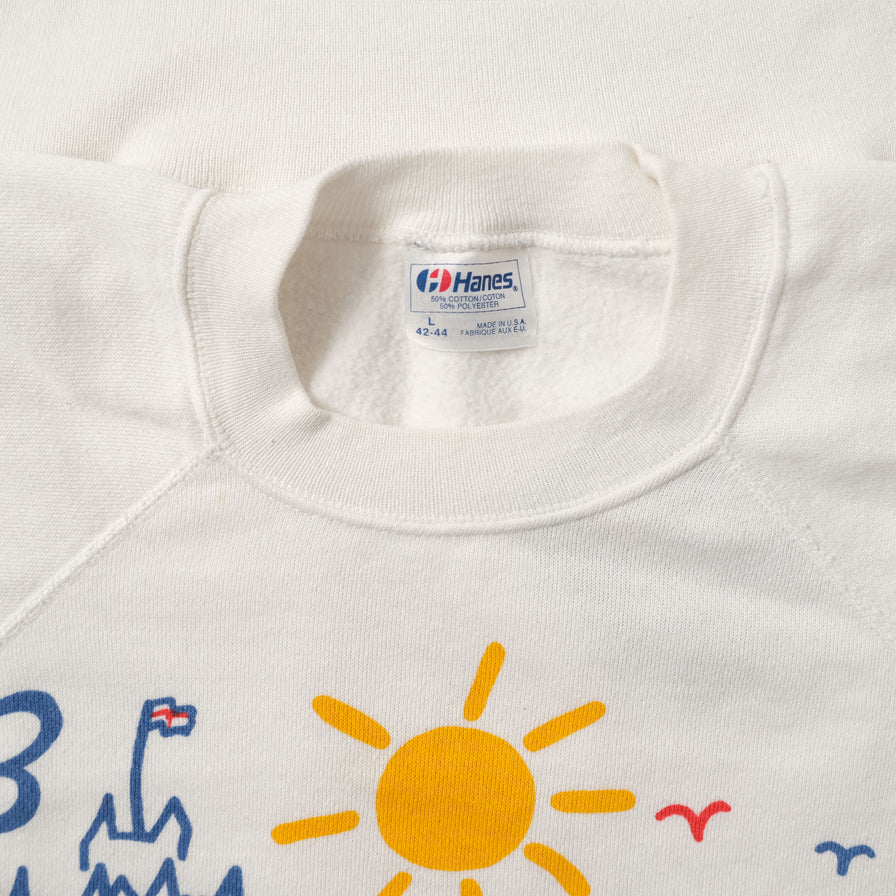 Vintage Drawing Sweater Large 