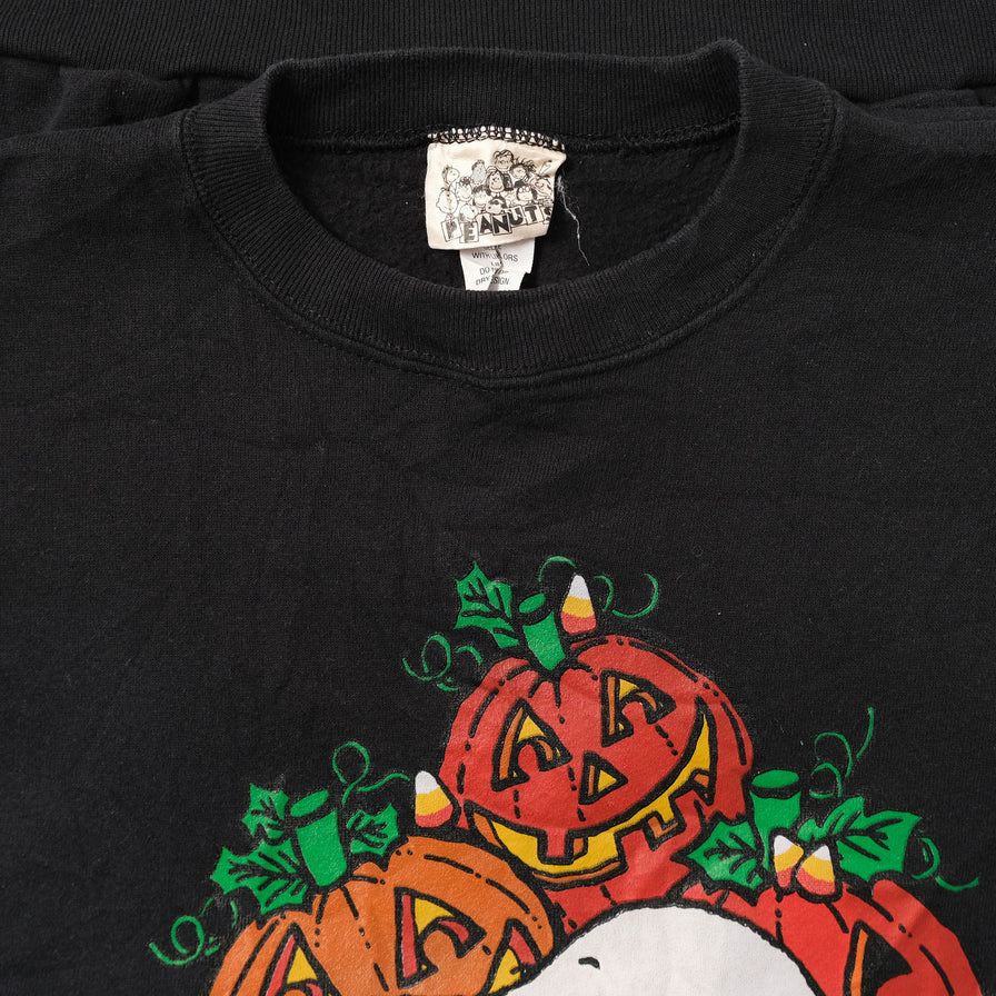 Vintage Snoopy Halloween Sweater XLarge 