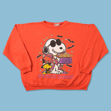 Vintage Snoopy Halloween Sweater XLarge 