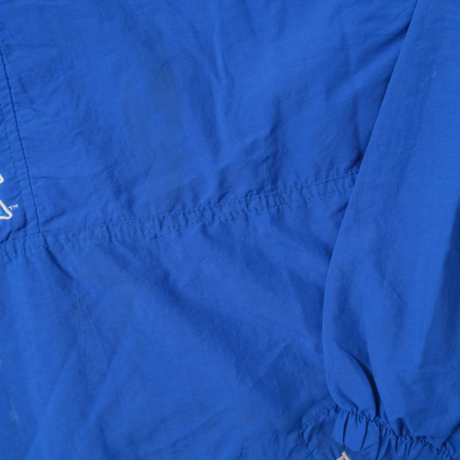 Vintage Blue Devils Button Up Track Jacket Large 