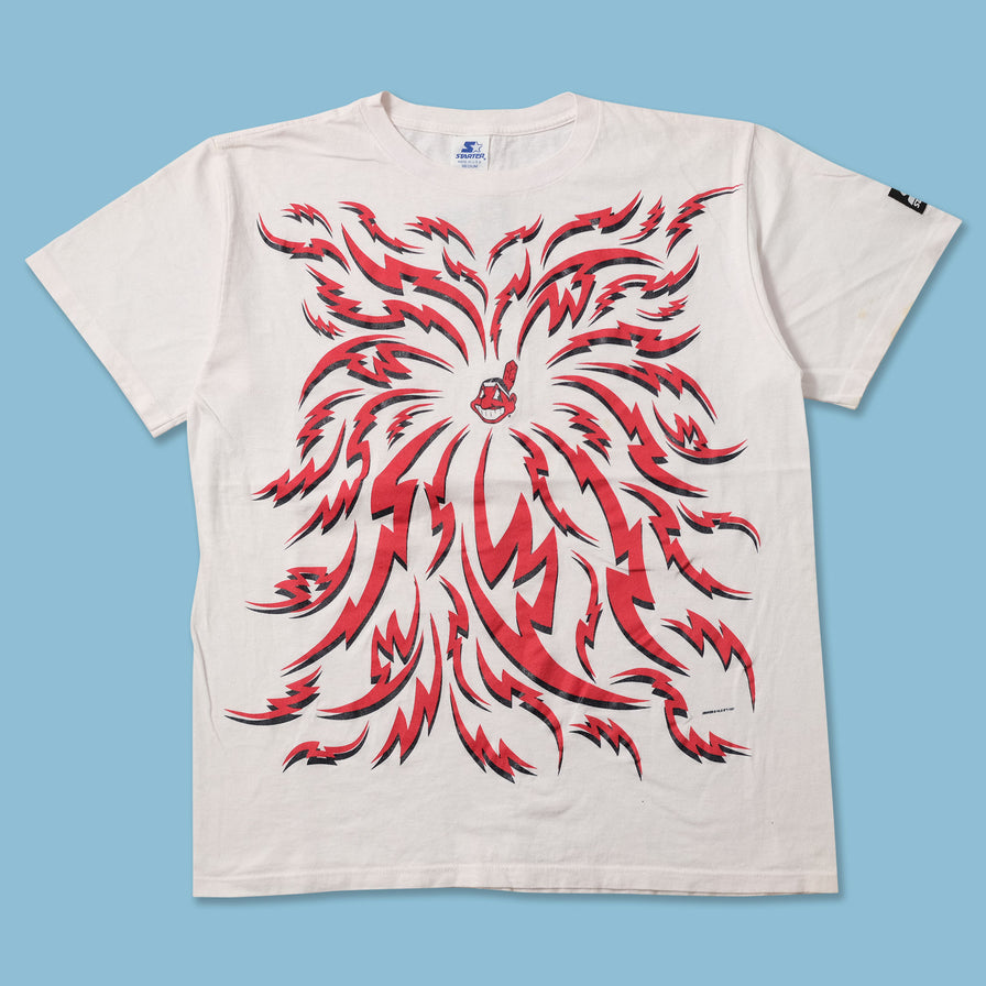 Vintage 1997 Cleveland Indians T-Shirt Medium 