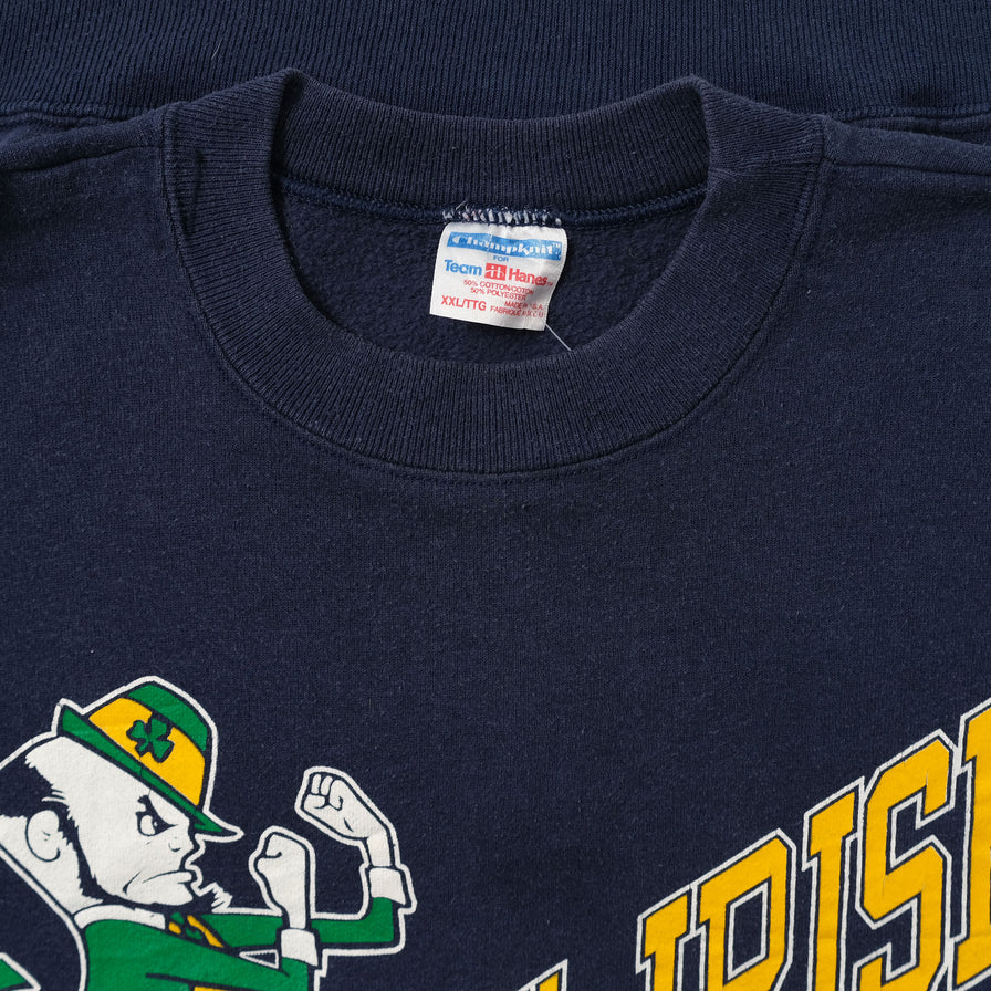 Vintage Fighting Irish Sweater XXLarge 