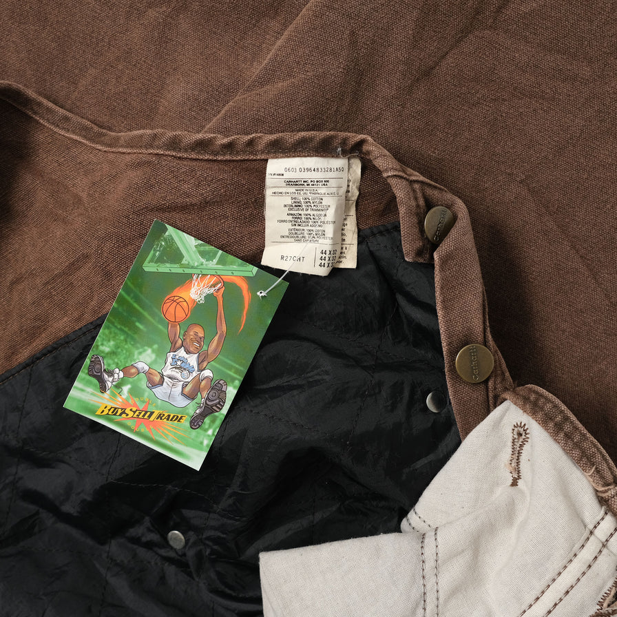 Vintage carhartt Overall 44x32 