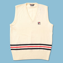 Vintage Fila Women's Sweater Vest Small 