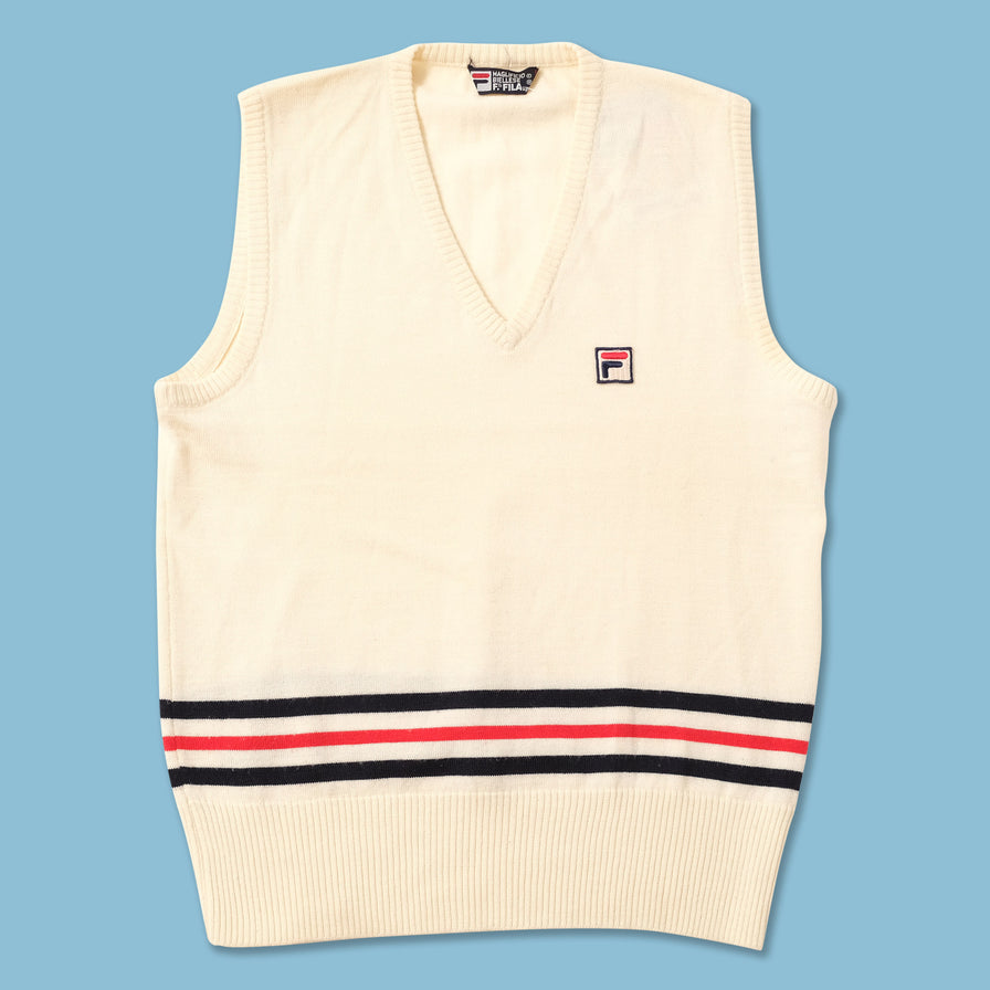 Vintage Fila Women's Sweater Vest Small 