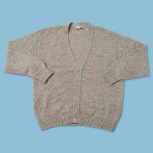 Vintage Lacoste Knit Cardigan Large 