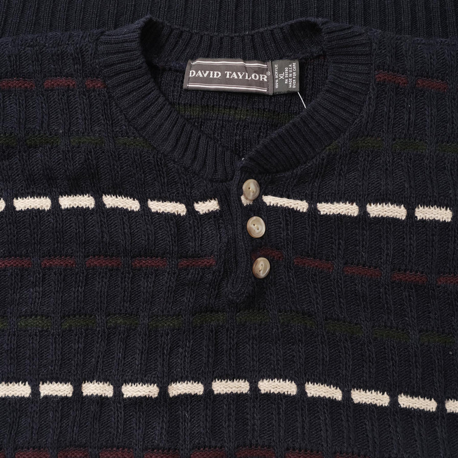 Vintage Knit Sweater XLarge 