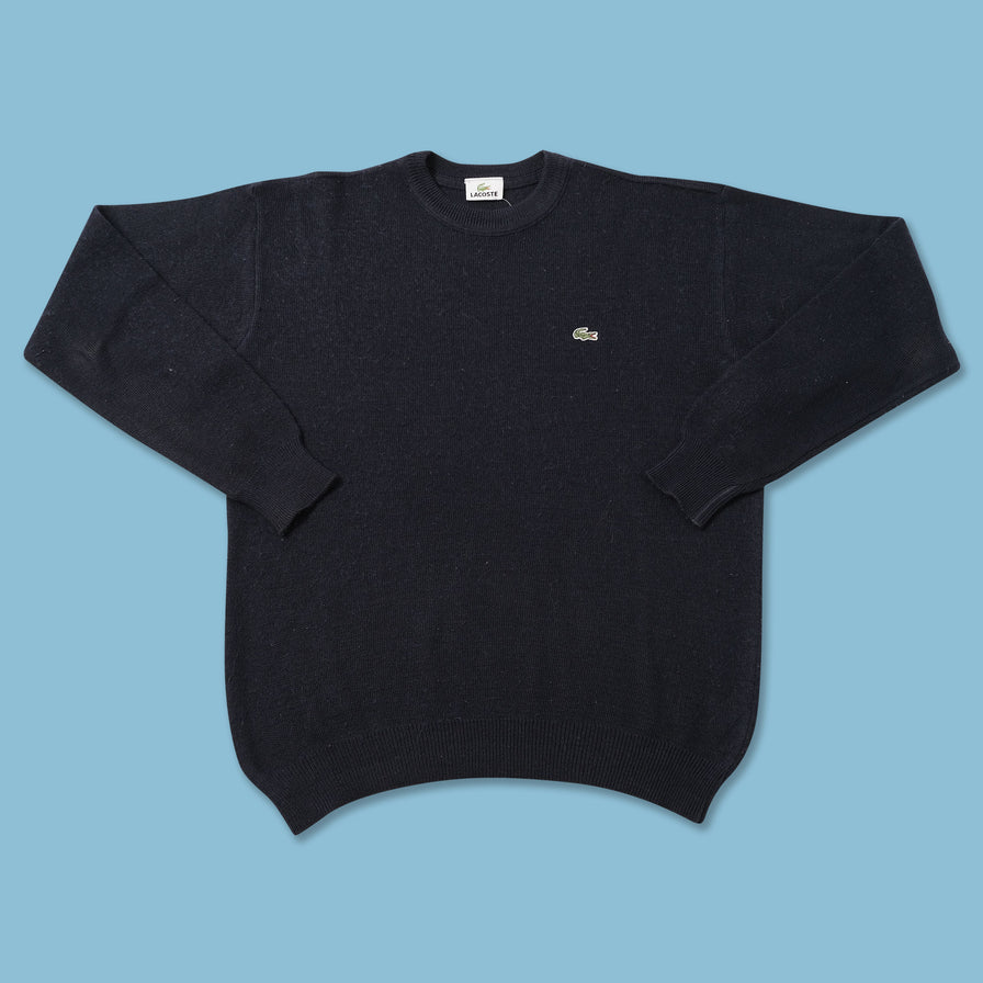 Vintage Lacoste Knit Sweater Medium 
