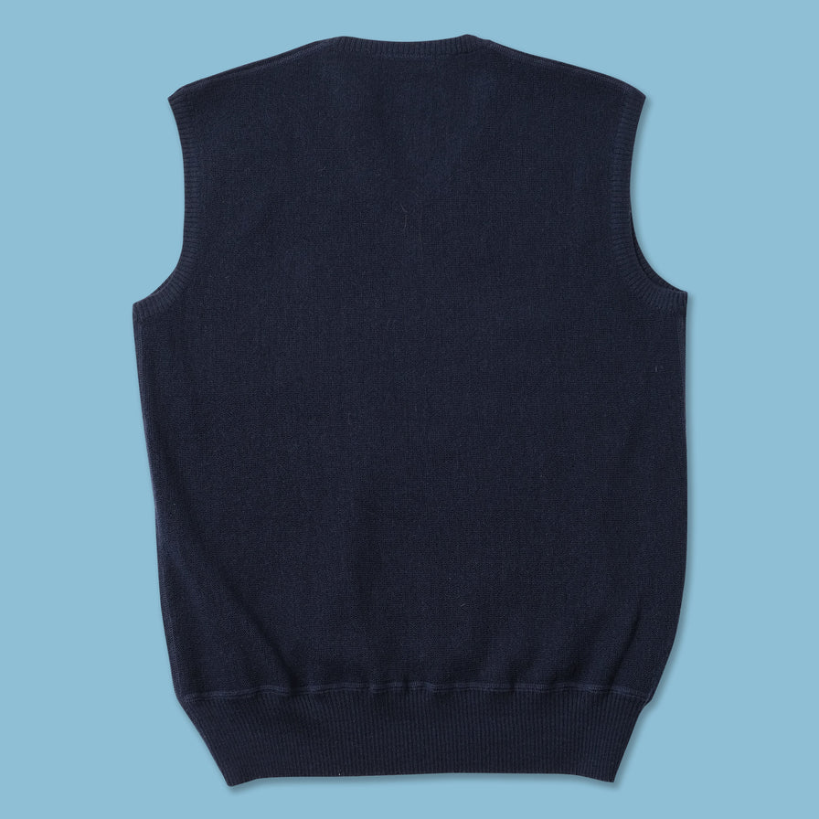 Vintage Sergio Tacchini Knit Vest Medium 