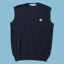 Vintage Sergio Tacchini Knit Vest Medium 