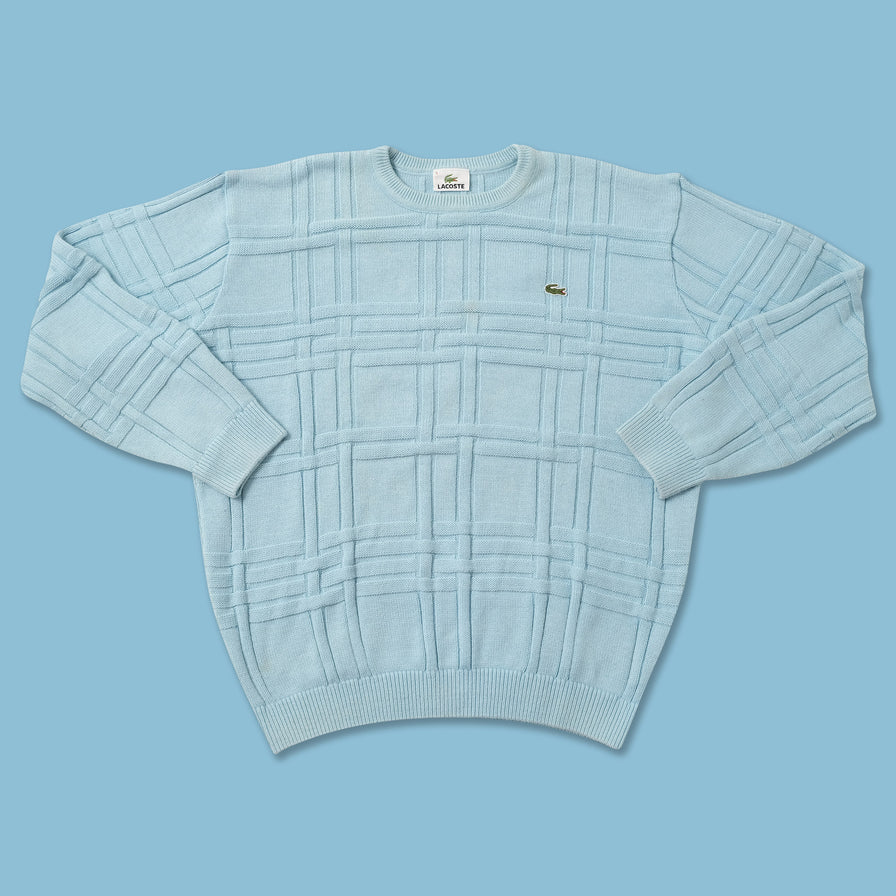 Vintage Lacoste Knit Sweater Medium 