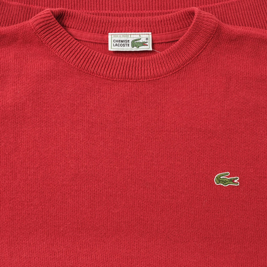 Vintage Lacoste Knit Sweater Large 