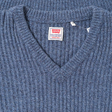 Vintage Levis Knit Sweater Small 