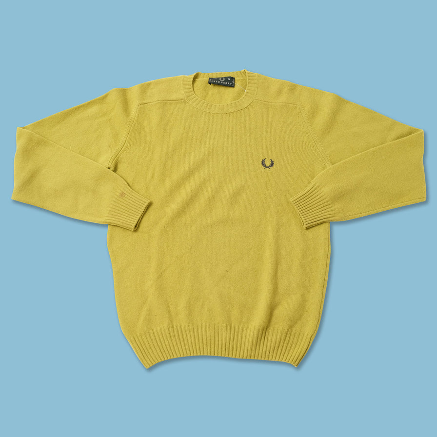 Vintage Fred Perry Knit Sweater Small 