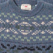 Vintage Levis Knit Sweater Medium 