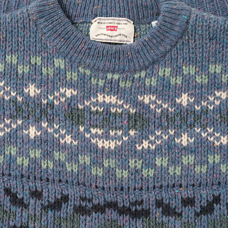 Vintage Levis Knit Sweater Medium 