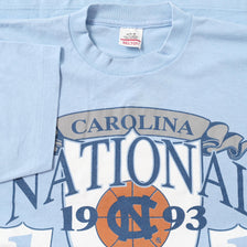 1993 UNC Tar Heels T-Shirt XLarge