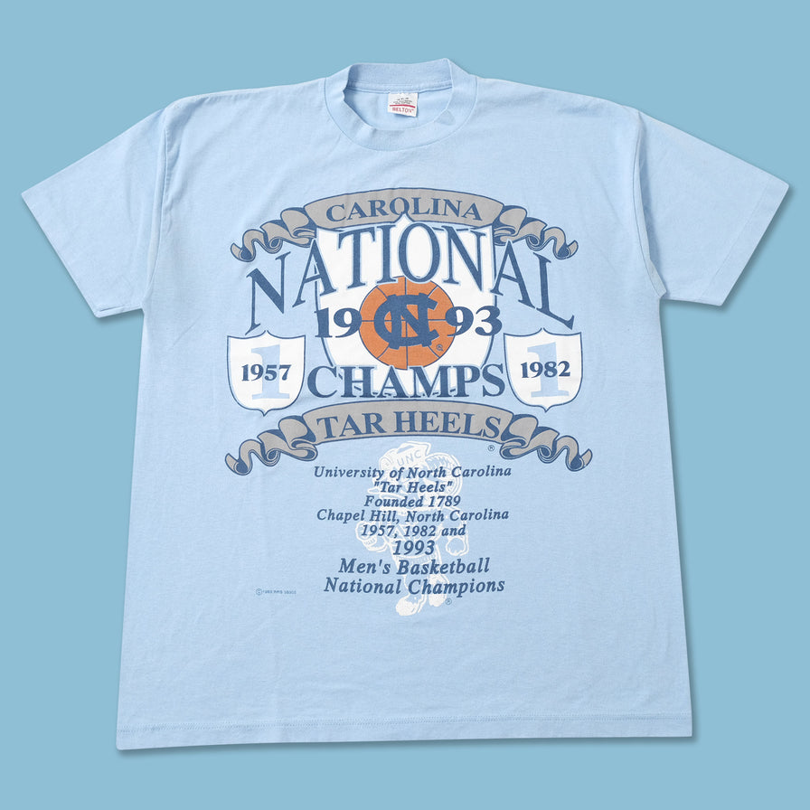 1993 UNC Tar Heels T-Shirt XLarge 