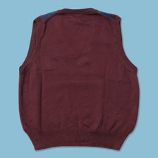 Argyle Knit Vest Medium