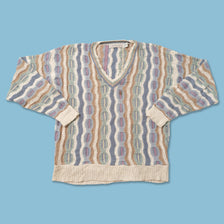 Vintage Crossings Knit Sweater Large 