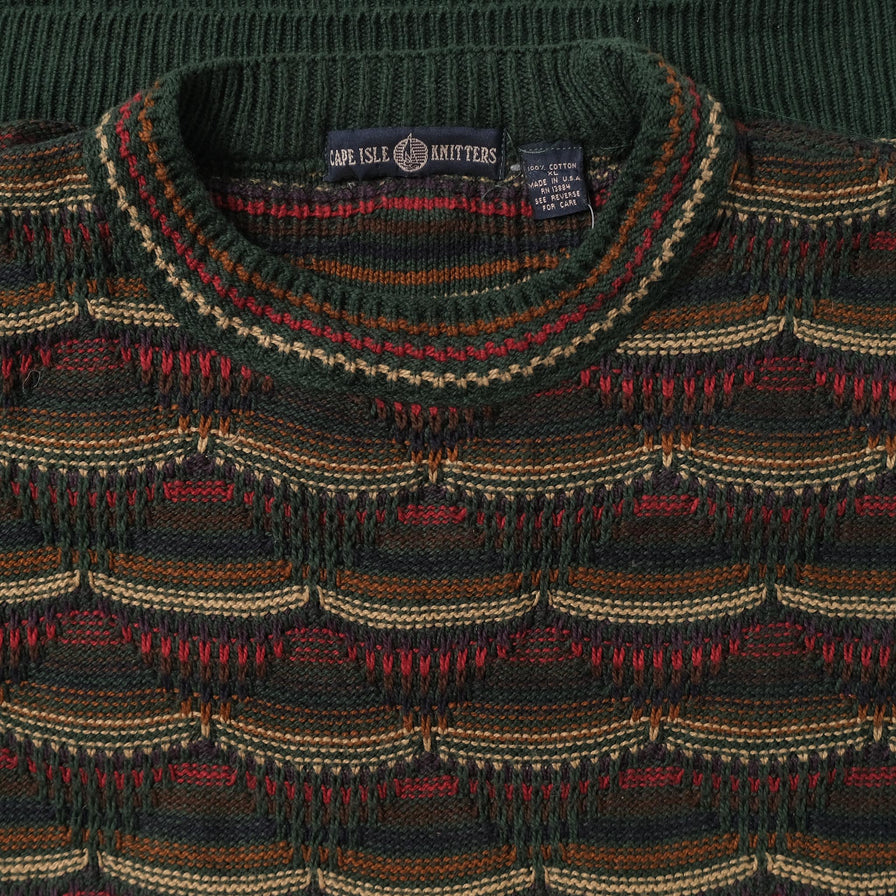 Vintage Knit Sweater XLarge 